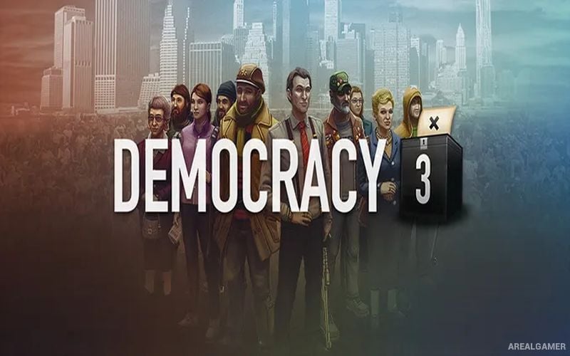 Democracy 3 Cover Art, Free Download, PC Game, Full Updated