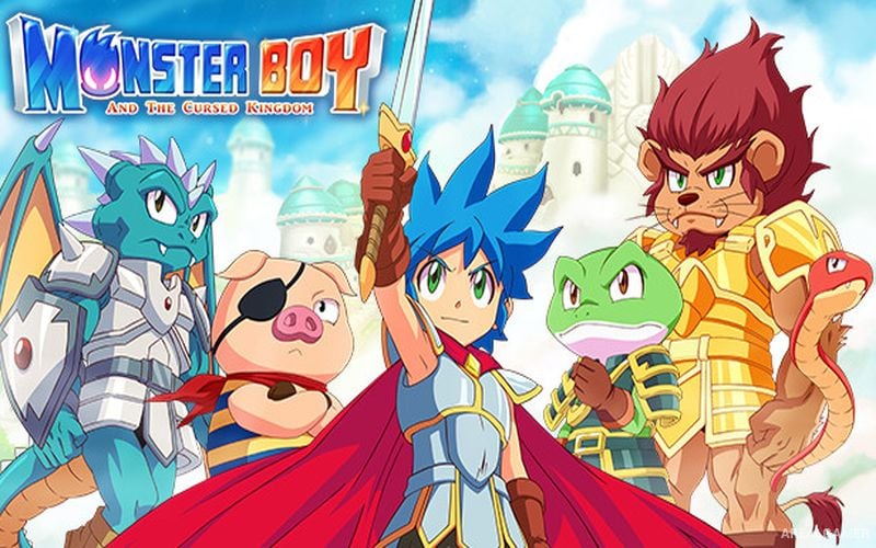 Monster Boy and the Cursed Kingdom Cover Art, Free Download, PC Game, Full Updated