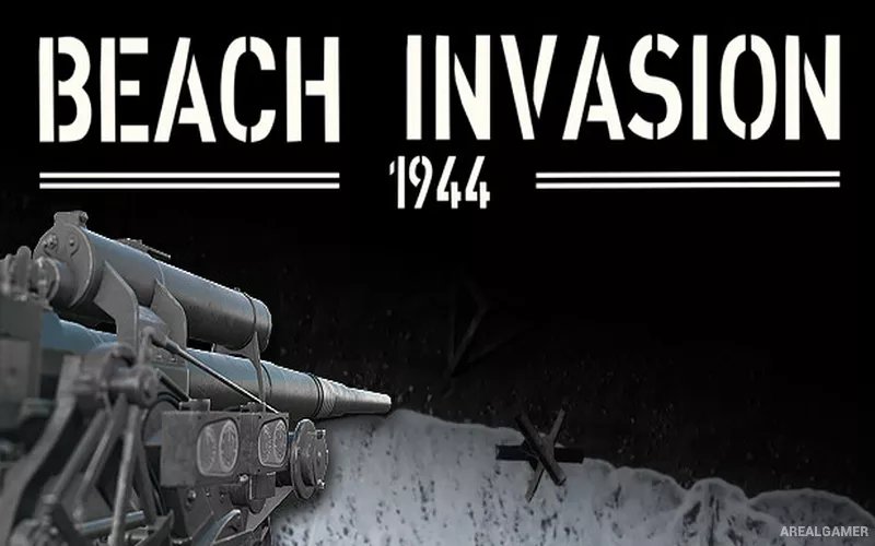 Beach Invasion 1944 Cover Art, Free Download, PC Game, Full Updated