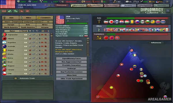 Hearts of Iron III: DLC Collection Screenshot 2, Free Download, PC Game, Full Updated