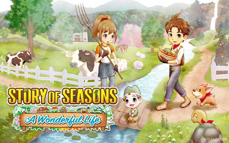 STORY OF SEASONS: A Wonderful Life Cover Art, Free Download, PC Game, Full Updated