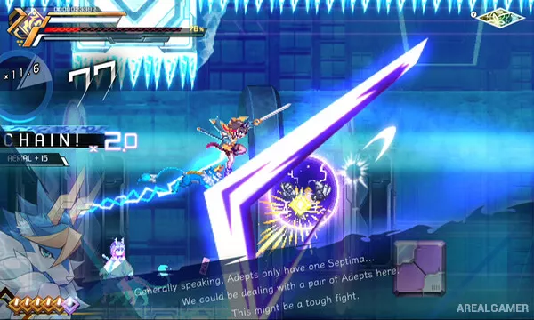 Azure Striker GUNVOLT 3 Screenshot 1, Free Download, PC Game, Full Updated