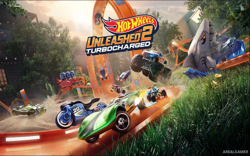 HOT WHEELS UNLEASHED 2 - Turbocharged Cover Art, Free Download, PC Game, Full Updated