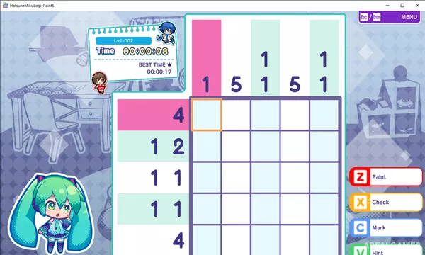 Hatsune Miku Logic Paint S Screenshot 1, Free Download, PC Game, Full Updated