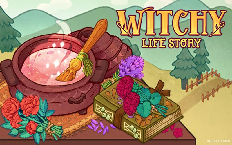 Witchy Life Story Cover Art, Free Download, PC Game, Full Updated