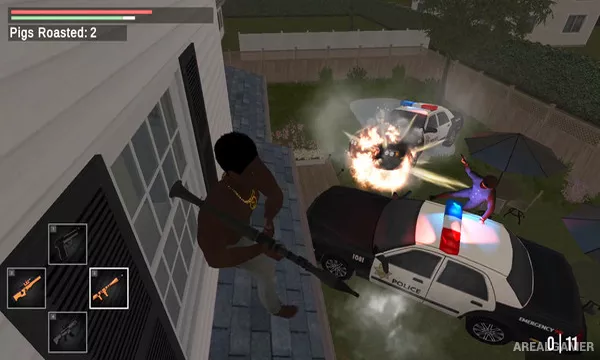TYRONE vs COPS Screenshot 2, Free Download, PC Game, Full Updated