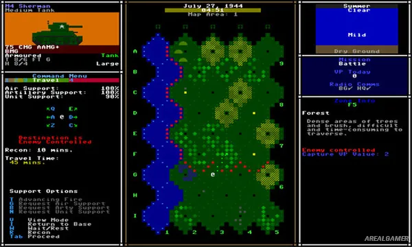 Armoured Commander II Screenshot 1, Free Download, PC Game, Full Updated