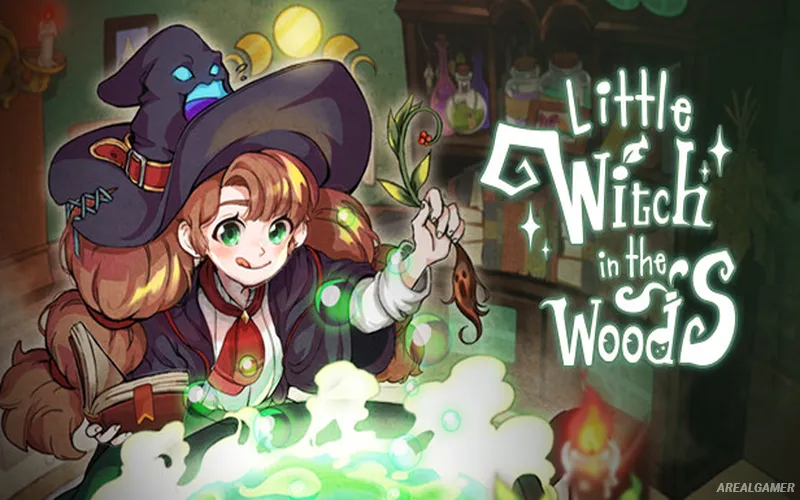 Little Witch in the Woods Cover Art, Free Download, PC Game, Full Updated