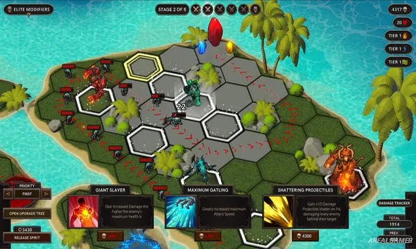 Spirits of the Hellements - TD Screenshot 2, Free Download, PC Game, Full Updated