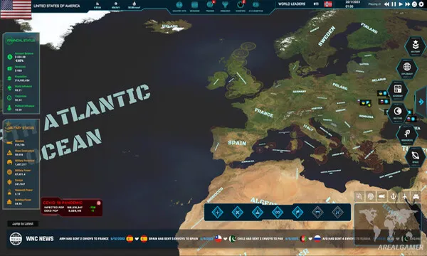 World Warfare & Economics Screenshot 3, Free Download, PC Game, Full Updated