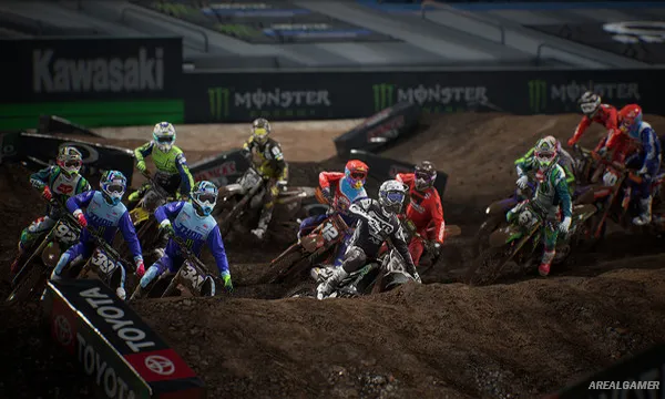Monster Energy Supercross - The Official Videogame 3 Screenshot 3, Free Download, PC Game, Full Updated