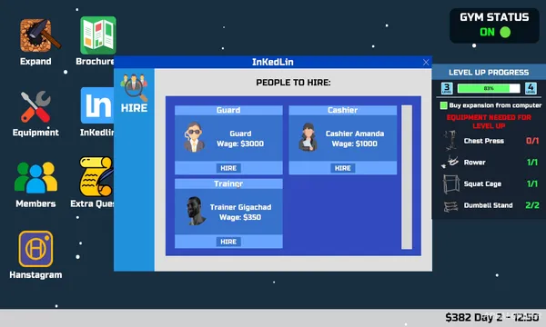 Gym Manager Screenshot 1, Free Download, PC Game, Full Updated