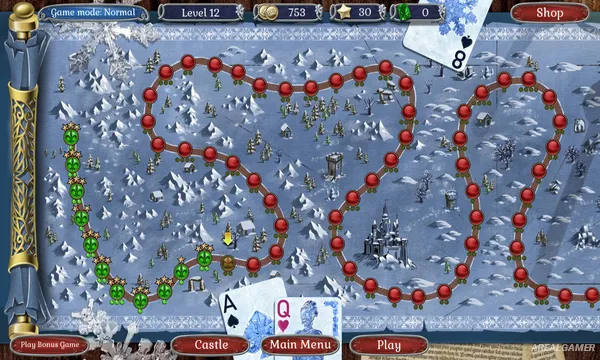 Jewel Match Solitaire Winterscapes Screenshot 3, Free Download, PC Game, Full Updated