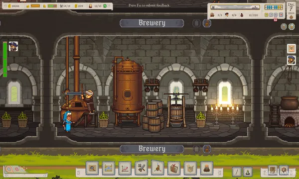 Ale Abbey - Monastery Brewery Tycoon Screenshot 3, Free Download, PC Game, Full Updated