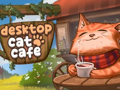 Desktop Cat Cafe