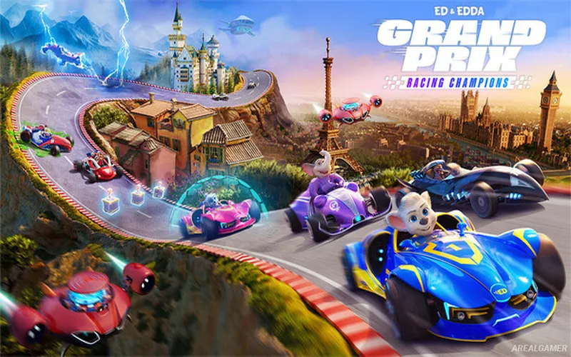 Ed & Edda: GRAND PRIX – Racing Champions Cover Art, Free Download, PC Game, Full Updated