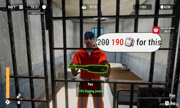 Prison Escape Simulator: Dig Out Screenshot 3, Free Download, PC Game, Full Updated