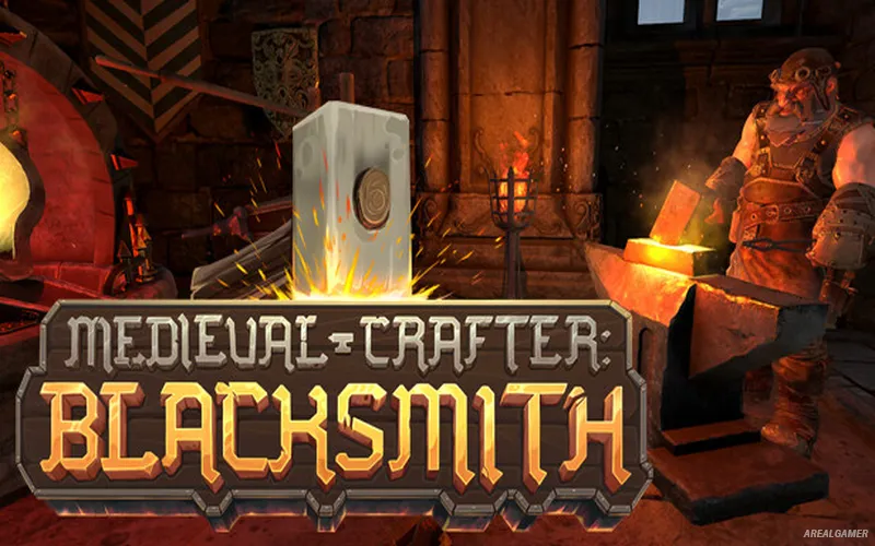 Medieval Crafter: Blacksmith Cover Art, Free Download, PC Game, Full Updated