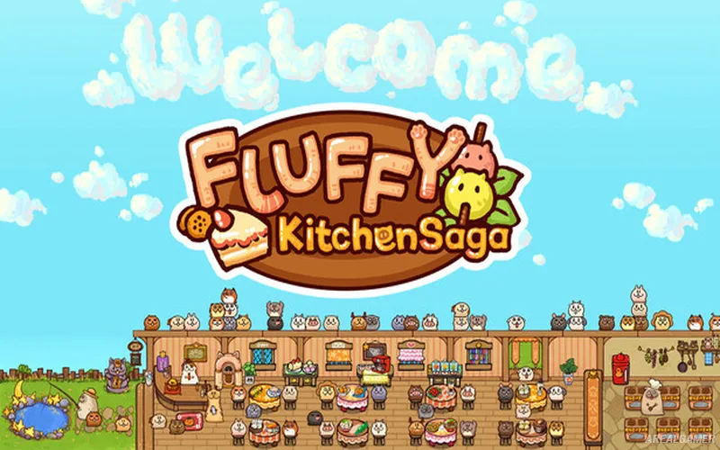 Fluffy Kitchen Saga Cover Art, Free Download, PC Game, Full Updated