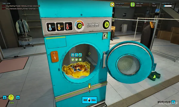 Laundering Simulator - Clean Cash and Laundry Screenshot 1, Free Download, PC Game, Full Updated
